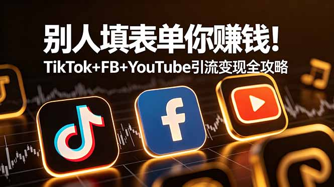 别人填表单你赚钱！